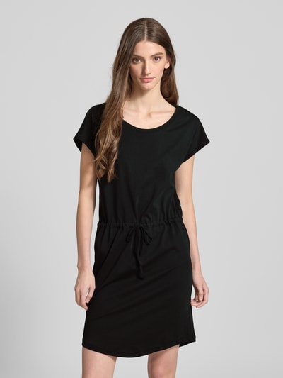 Only Flatteuze mini-jurk van puur katoen, model 'MAY' Zwart - 4