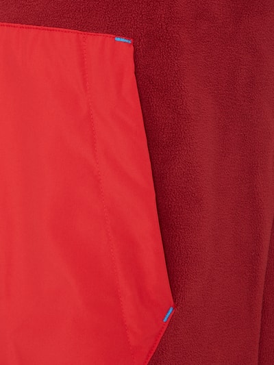 Nike Standard Fit Fleecejacke in Schlupfform Rot Melange 2