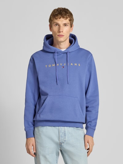 Tommy Jeans Regular fit hoodie van katoenmix Blauw - 4