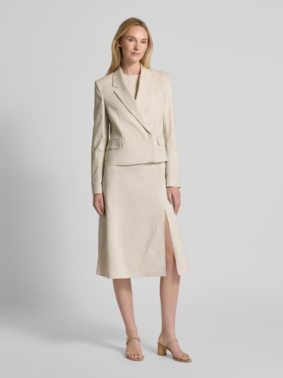 BOSS Blazer mit Brustleistentasche Modell 'Jaleto' Beige 1