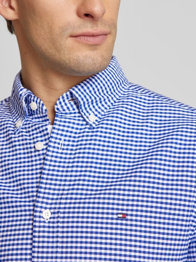 Tommy Hilfiger Regular Fit Freizeithemd mit Button-Down-Kragen Modell 'HERITAGE' Royal 3