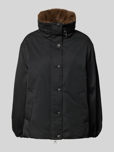 Blonde No. 8 Bomberjacke mit Webpelzfutter Modell 'DANTE' Black 1