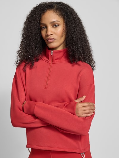 VARLEY Sweatshirt mit Stehkragen und Reißverschluss Modell 'SIAN' Rot 3