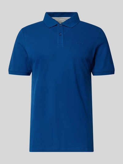 Produktfoto, Regular Fit Poloshirt aus reiner Baumwolle von s.Oliver RED LABEL, efekt: jednolity kolor, pika, krótkie rękawy, niebieski