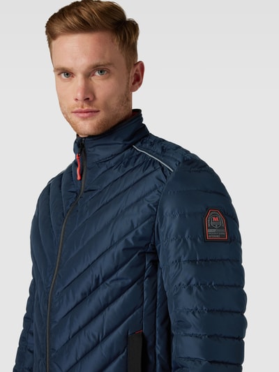 MCNEAL Steppjacke mit Label-Badge Marine 3