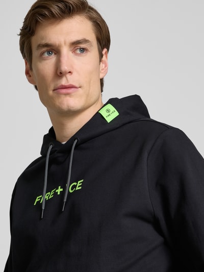 FIRE + ICE Hoodie mit Kapuze Modell 'CADELL' Black 3