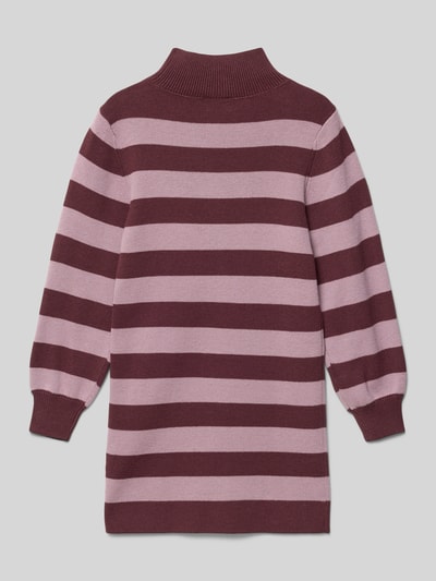 s.Oliver RED LABEL Kurtka o luźnym kroju z dzianiny z mieszanki bawełny Bordowy 3