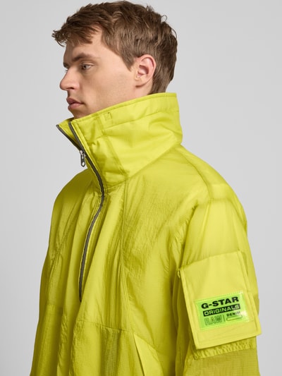 G-Star Raw Jack met capuchon Neongeel gemêleerd - 3