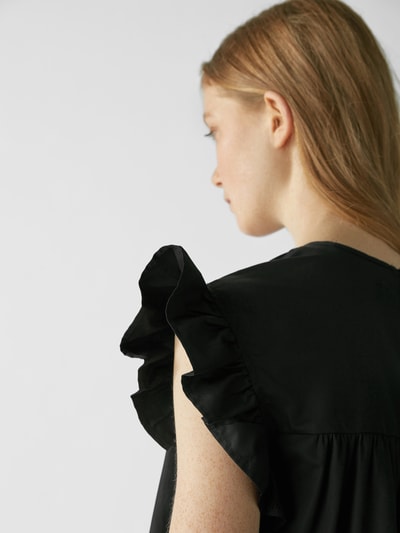 Devotion Minikleid mit Volants Schwarz 6