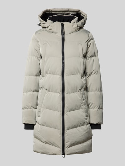 CARS JEANS Steppjacke mit Zweiwege-Reißverschluss Modell 'MAYSAY' Taupe 2