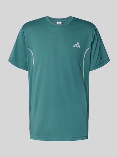 adidas Training T-shirt z nadrukiem z logo Butelkowy zielony 2