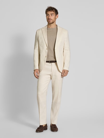 MCNEAL Stoffen broek met Franse steekzakken Offwhite - 1