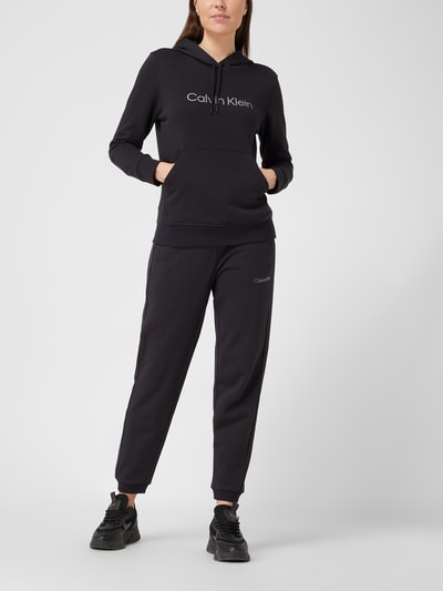 Calvin Klein Performance Sweatbroek met logodetails  Zwart - 1