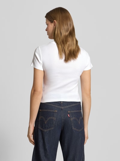 Levi's® Shaped Fit T-Shirt aus reiner Baumwolle Weiss 5