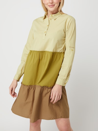 Smith and Soul Kleid aus Baumwolle  Oliv 4