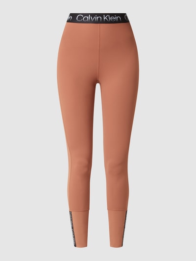 Calvin Klein Performance Sportleggings mit elastischem Logo-Bund  Cognac 2