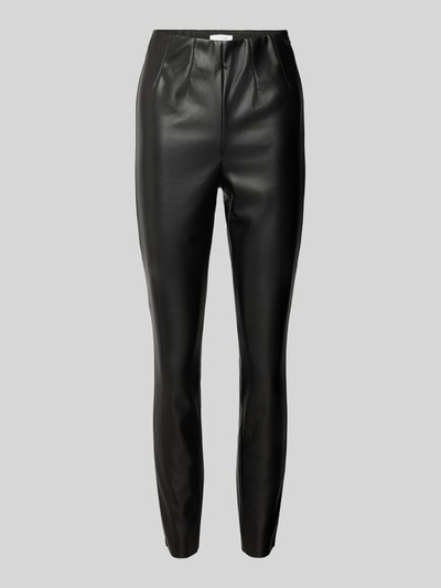 Rich & Royal Super Skinny Fit Hose in Leder-Optik Black 1