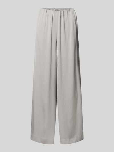 Produktfoto, Loose Fit Stoffhose mit Stretch-Anteil von Drykorn, spodnie materiałowe z mieszanki acetatu i elastanu, krój loose fit, elastyczny pas, szerokie nogawki, szerokość w rozmiarze 27/34: 35 cm, długość wewnętrzna nogawki: 76 cm