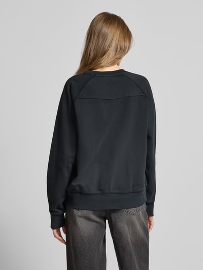 Pepe Jeans Sweatshirt mit Label-Print Modell 'LUPITA' Black 5