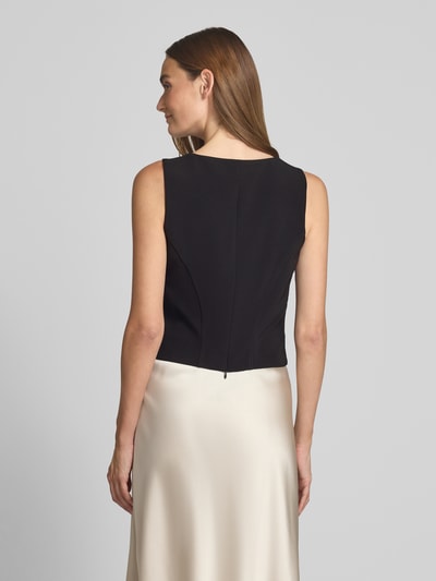 V by Vera Mont Top mit Karree-Ausschnitt Black 5