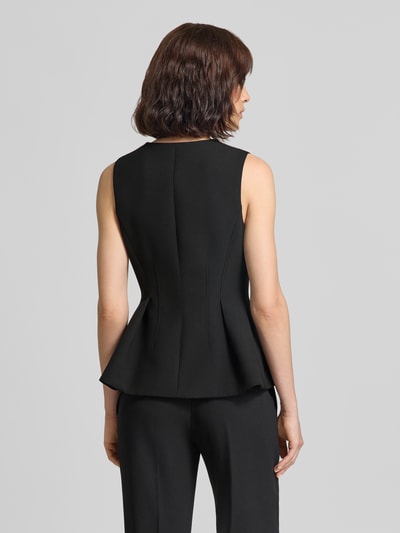 HUGO Slim Fit Weste mit Viskose-Anteil Modell 'Anena' Black 5