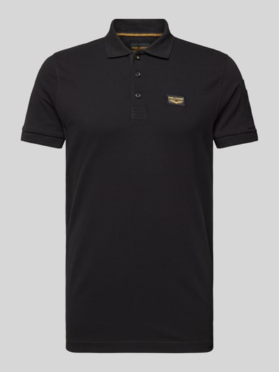 PME Legend Poloshirt mit Label-Detail Black 2