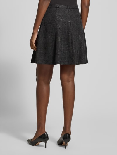 ICHI Regular Fit Minirock mit Viskose-Anteil Modell 'Kate' Black 5