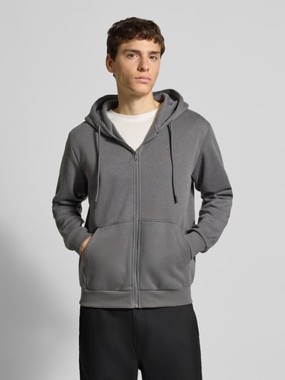 Jack & Jones Sweatjacke mit Kapuze Modell 'BRADLEY' Anthrazit 4