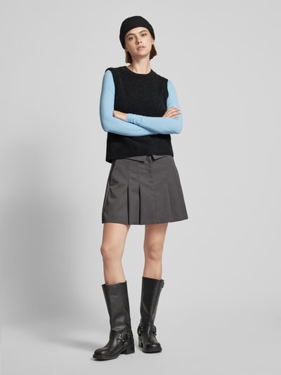 Marc O'Polo Denim Wolltop mit Rundhalsausschnitt Black 1