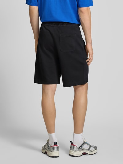 Hugo Blue Sweatshorts mit Logo-Patch Modell 'Nasensio' Black 5