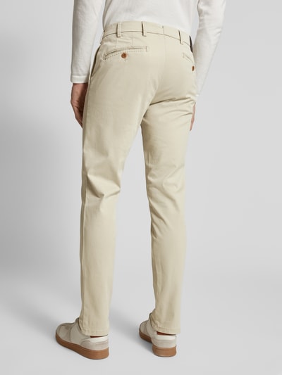 Mmx Regular Fit Chino mit Eingrifftaschen Modell 'LUPUS' Beige 5