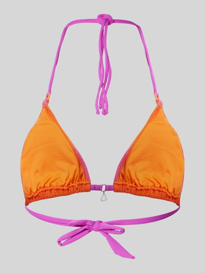 Banana Moon Bikini-Oberteil mit Logo-Applikation Modell 'YERO CANDYCRUSH' Orange 3