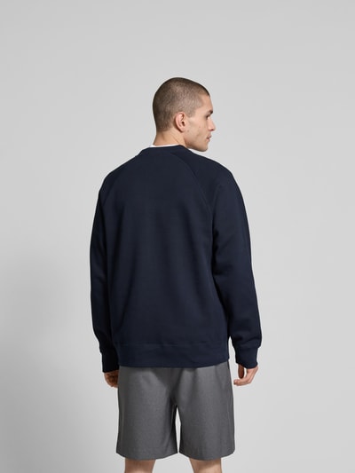 Wood Wood Oversized Sweatshirt mit Stehkragen Marine 5