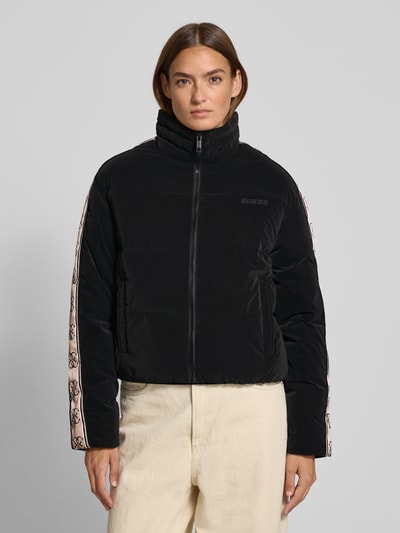 Guess Activewear Kurtka pikowana ze stójką model ‘NEW JEAN’ Czarny 4