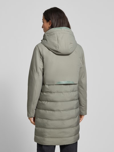 camel active Kurtka pikowana z kapturem i wpuszczanymi kieszeniami Limonkowy 5