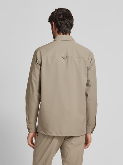 Roy Robson Regular Fit Hemdjacke mit Brustpattentaschen Beige 5