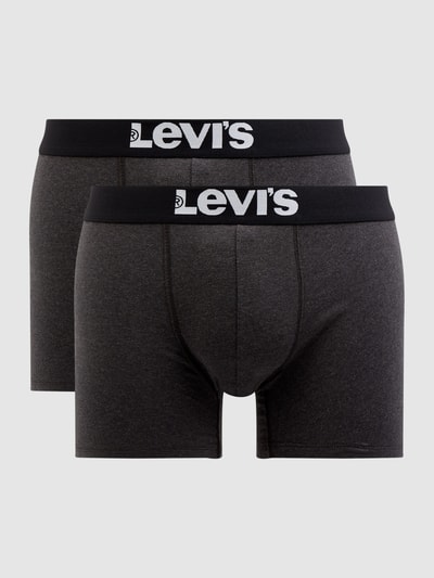 Levi's® Trunks mit Label-Print Anthrazit 1