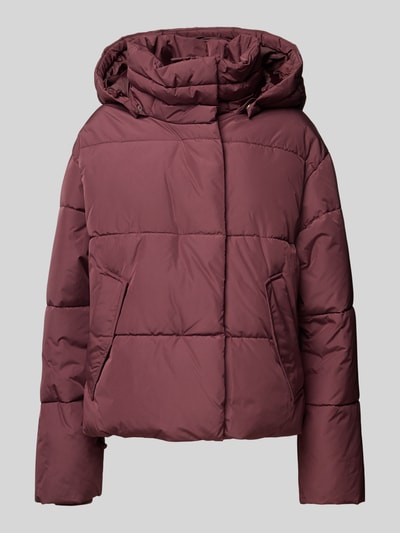 mbyM Jacke mit Kapuze Modell 'Mishal' Bordeaux 2