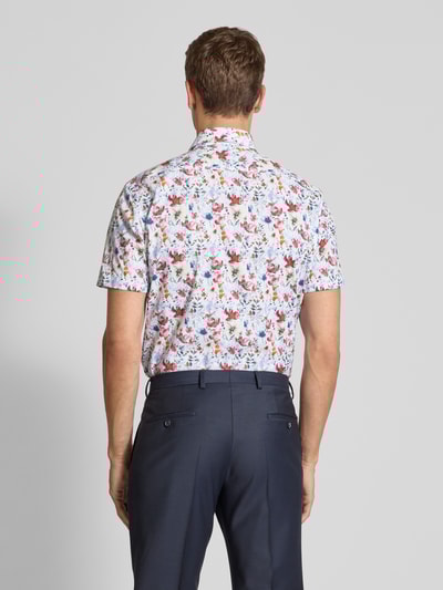 Christian Berg Men Regular Fit Business-Hemd mit Knopfleiste Weiss 5