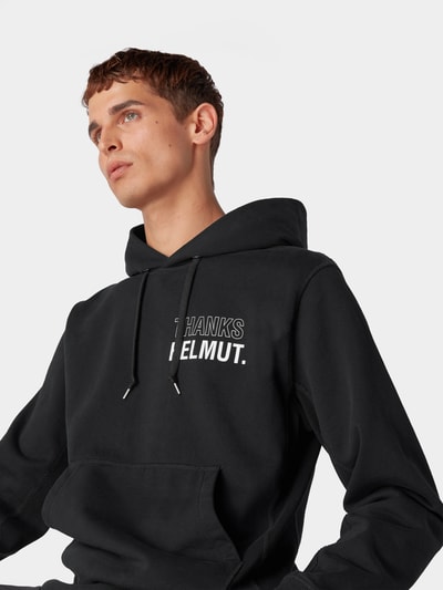 Helmut Lang Regular Fit Hoodie Black 6