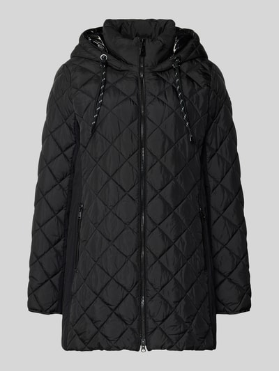 Fuchs Schmitt Kurtka pikowana o kroju regular fit ze stójką z podszewką Czarny 2