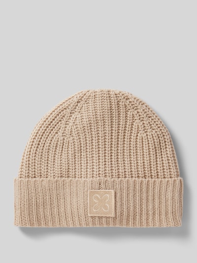 Codello Beanie met brede omslag Beige - 1