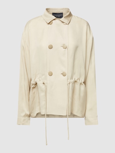 Emporio Armani Blazer met tailleriem Beige - 1