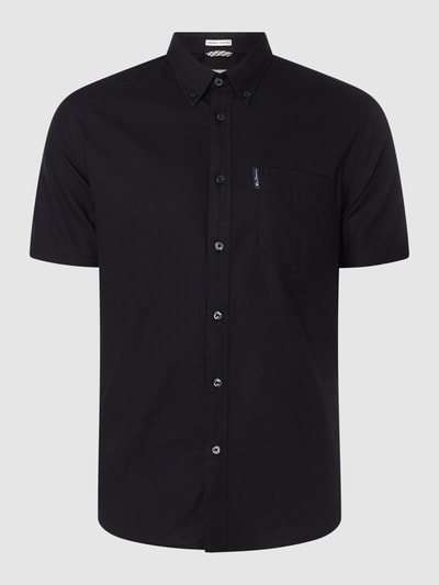 BEN SHERMAN Regular Fit Freizeithemd aus Oxford Black 2