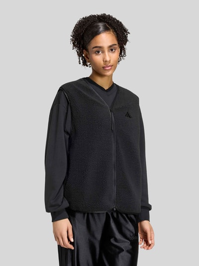 adidas Sportswear Regular Fit Weste mit Zweiwege-Reißverschluss Black 4