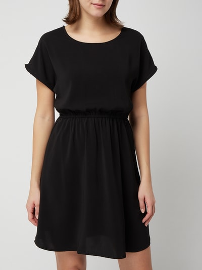 Vila Kleid mit angeschnittenen Ärmeln  Black 4