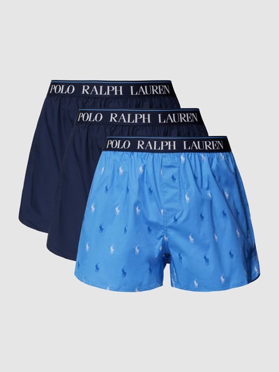 Polo Ralph Lauren Underwear Boxershorts mit elastischem Logo-Bund im 3er-Pack Hellblau 1