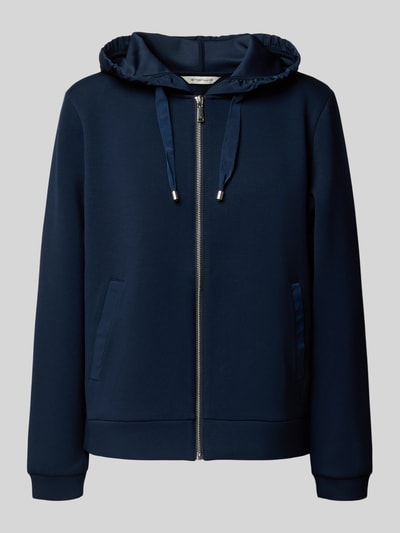 Tom Tailor Regular fit sweatjack met viscose Marineblauw - 2