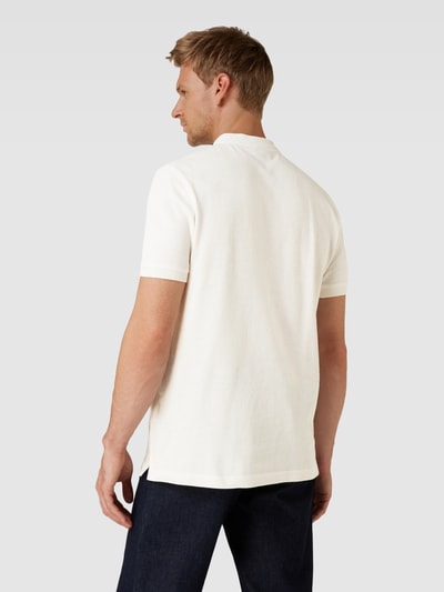 Strellson Poloshirt mit Stehkragen Modell 'Lamar' Offwhite 5