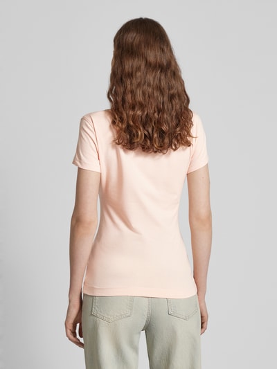 Guess T-Shirt mit floralem Muster und Label-Print Hellrosa 5